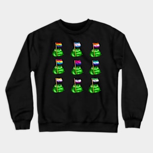 LGBTQ+ Frogs Crewneck Sweatshirt